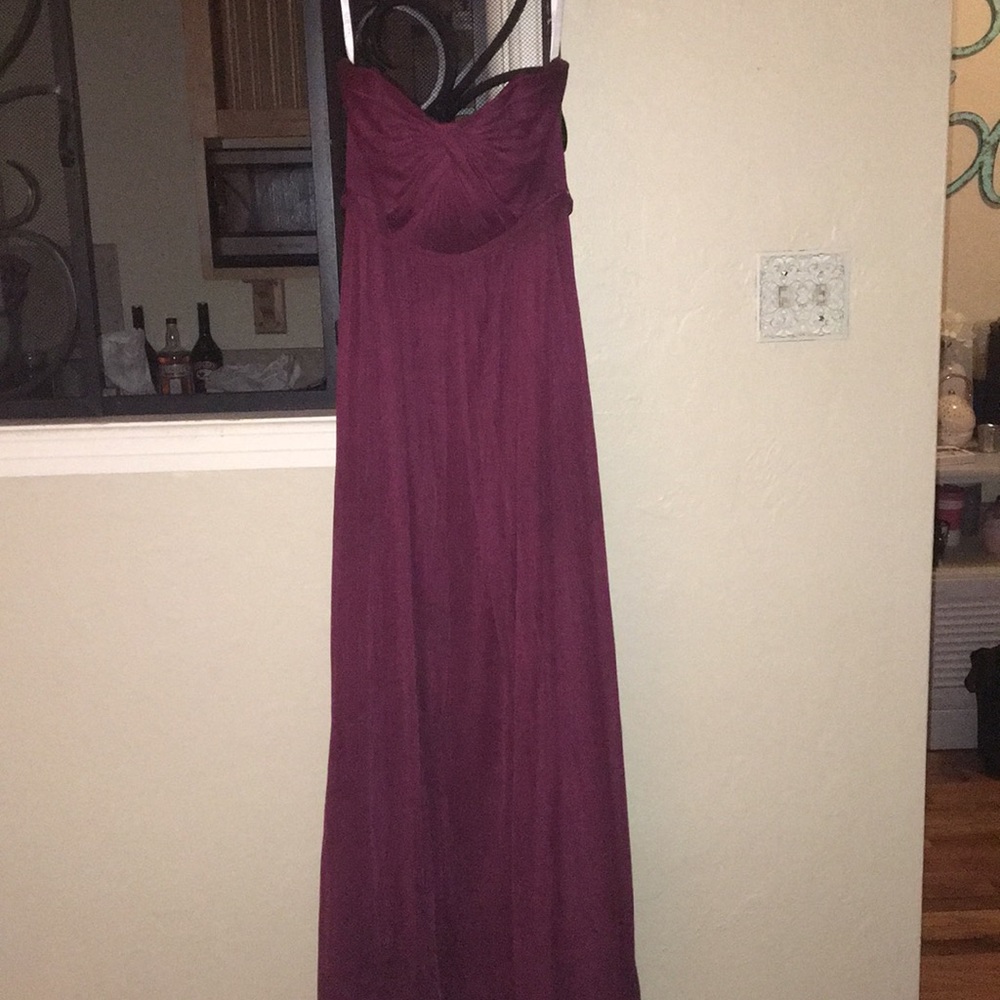 David’s bridal bridesmaid dress